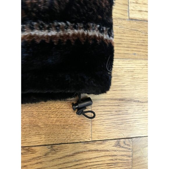 Awesome 90s Mazmania Fleece XS Moose Crossing Brown White(Fits a bit Larger) - Picture 8 of 14